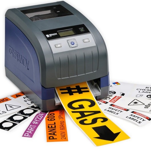 impresora de etiquetas adhesivas industriales